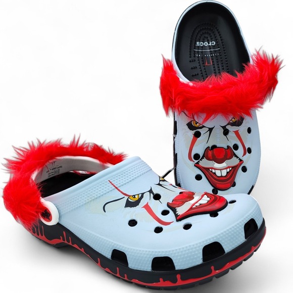 Crocs‎ IT Chapter 2 Classic Clog Mens Size 10 Slip On Pennywise Shoes NEW in Box